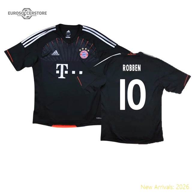 Bayern Munich 2012-13 Third Shirt (XXXL) (Fair) (ROBBEN 10)-Football Jersey Hub