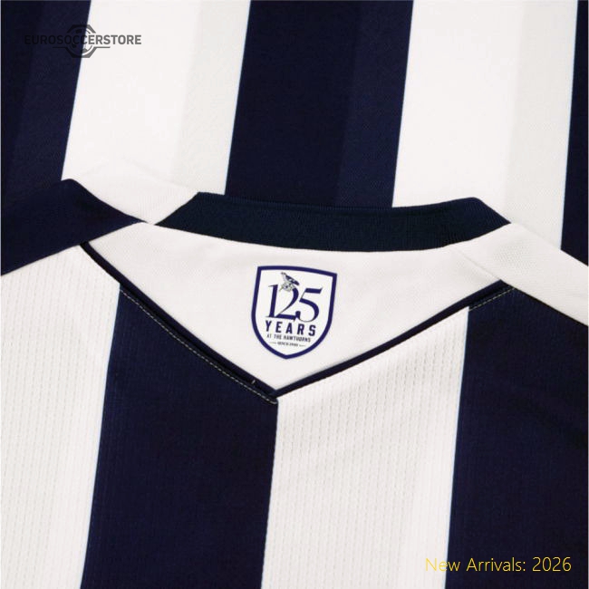 2025-2026 West Bromwich Albion WBA Home Shirt-Football Jersey Hub
