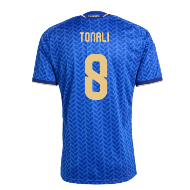 2026-2027 Italy Home Shirt (Tonali 8)-Football Jersey Hub