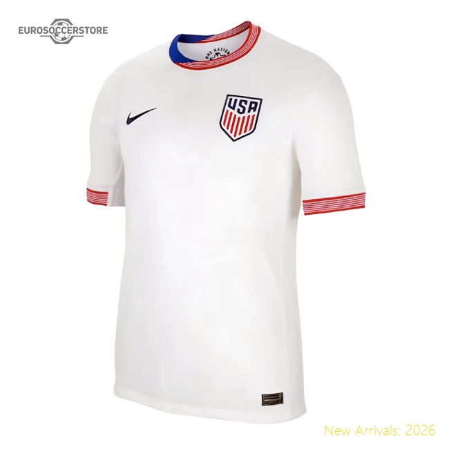 2024-2025 USA Home Dri-Fit ADV Shirt (Lavelle 16)-Football Jersey Hub