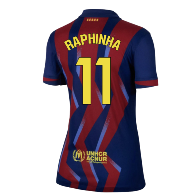 2025-2026 Barcelona Fourth Shirt - Womens (Raphinha 11)-Football Jersey Hub