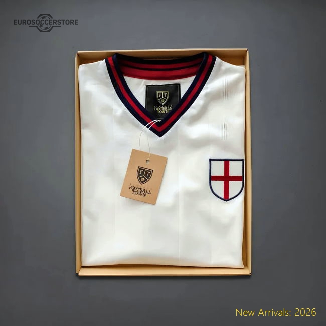 Vintage England The Lions Soccer Jersey-Football Jersey Hub