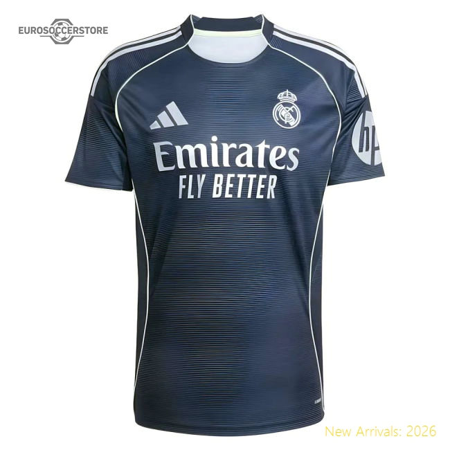 2025-2026 Real Madrid Away Shirt-Football Jersey Hub