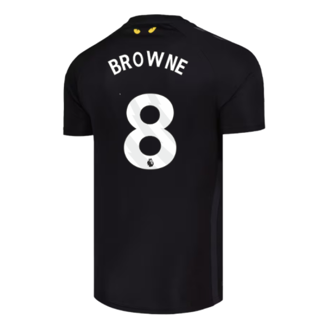 2025-2026 Sunderland Third Shirt (Browne 8)-Football Jersey Hub