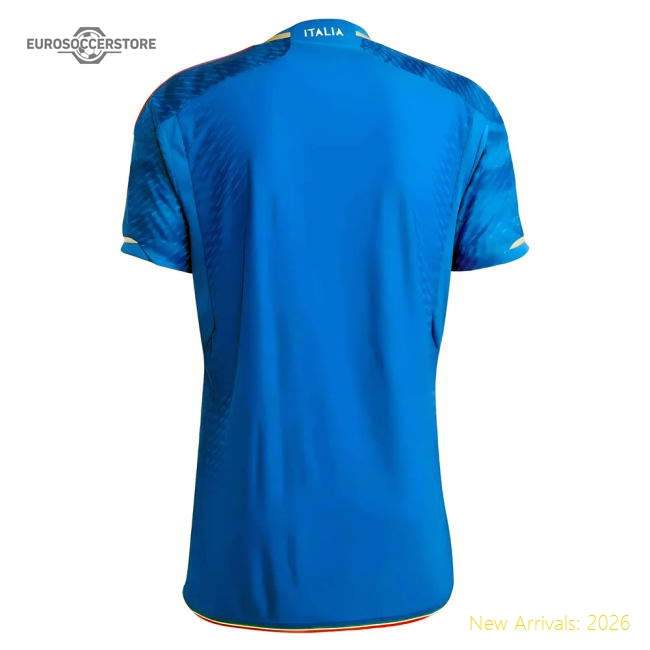 2023-2024 Italy Authentic Home Shirt-Football Jersey Hub