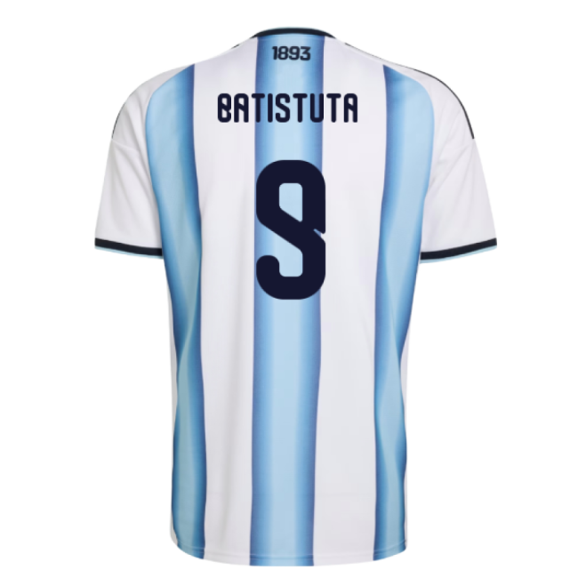 2026-2027 Argentina Home Shirt (Batistuta 9)-Football Jersey Hub