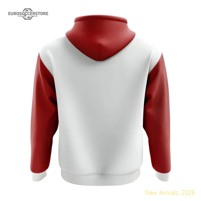 Peru Concept Country Football Hoody (White)-Football Jersey Hub