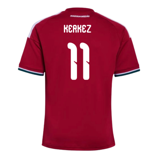 2026-2027 Hungary Home Shirt (Kids) (Kerkez 11)-Football Jersey Hub