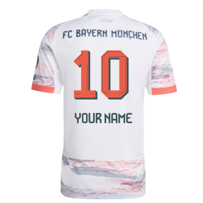2025-2026 Bayern Munich Away Shirt (Your Name)-Football Jersey Hub