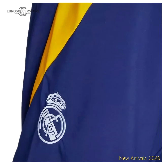 2024-2025 Real Madrid Presentation Pants (Navy)-Football Jersey Hub