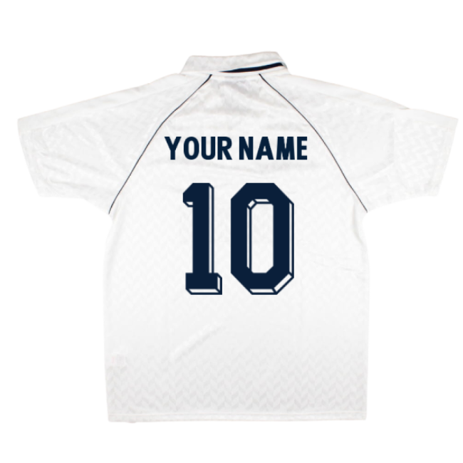Tottenham 1989 Retro Hummel Home Shirt (Your Name)-Football Jersey Hub
