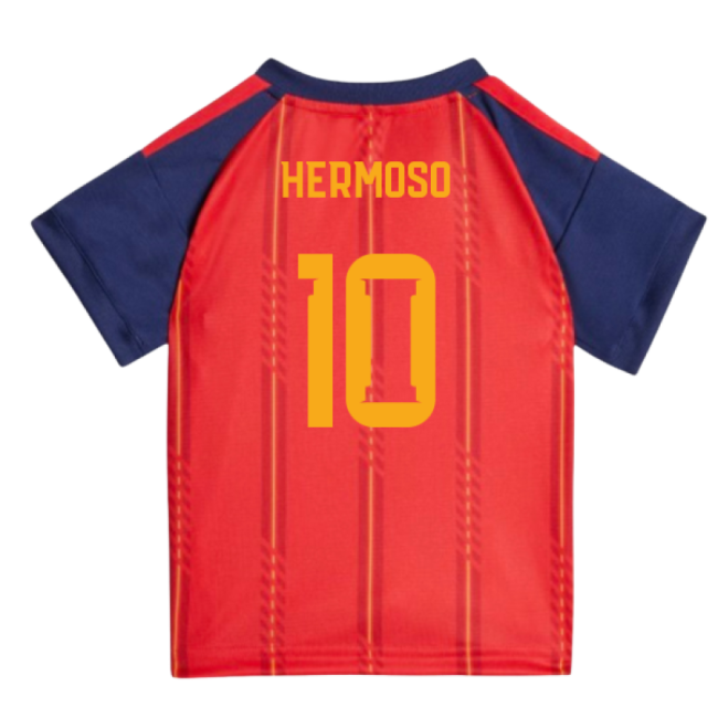 2026-2027 Spain Home Baby Kit (Hermoso 10)-Football Jersey Hub