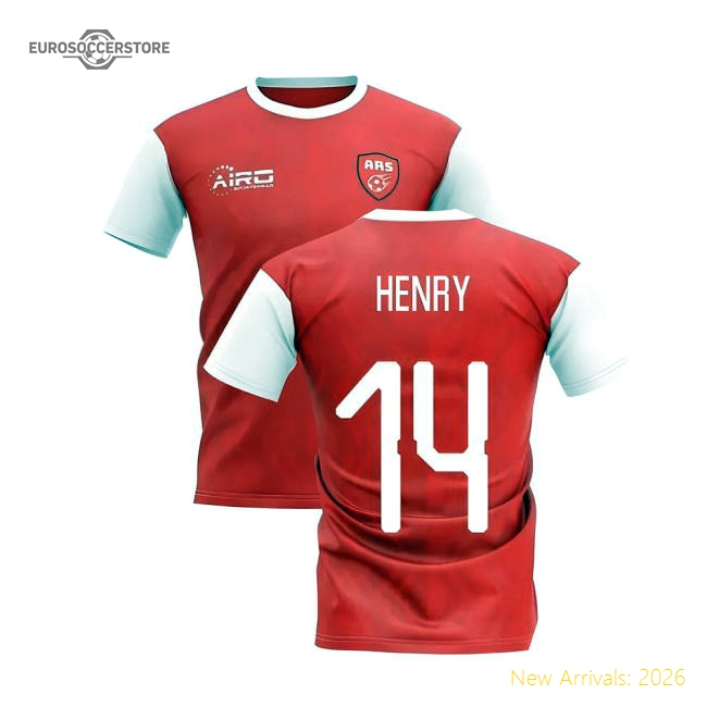2025-2026 North London Home Concept Football Shirt (HENRY 14)-Football Jersey Hub