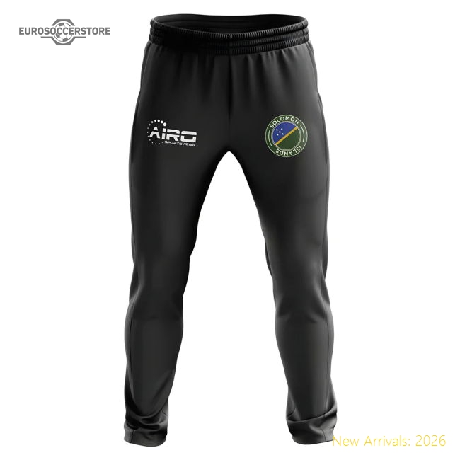 Solomon Islands Concept Football Training Pants (Black)-Football Jersey Hub