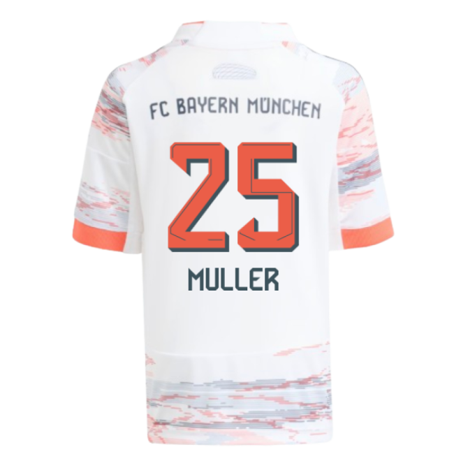 2025-2026 Bayern Munich Away Mini Kit (Muller 25)-Football Jersey Hub