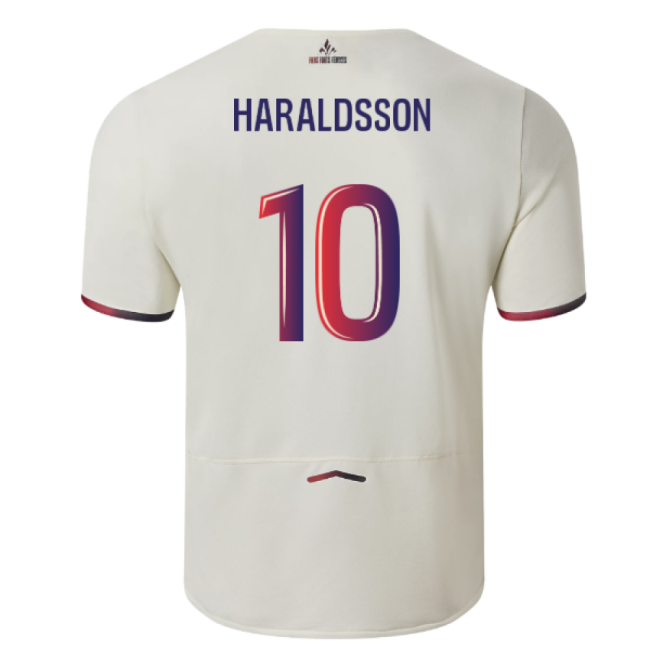 2025-2026 Lille Away Shirt (Haraldsson 10)-Football Jersey Hub