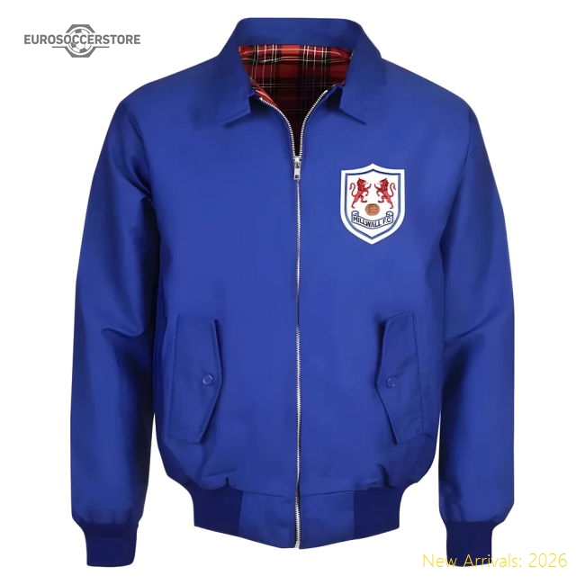 Millwall Royal Harrington Jacket-Football Jersey Hub