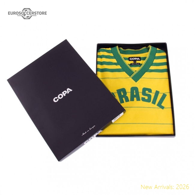 Brazil 1984 Retro Football Shirt-Football Jersey Hub