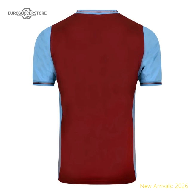 Score Draw Aston Villa 1982 Champions Of Europe Retro Football Shirt (Withe 9)-Football Jersey Hub