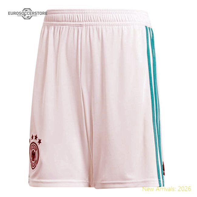 2018-2019 Germany Away Adidas Football Shorts (Kids)-Football Jersey Hub
