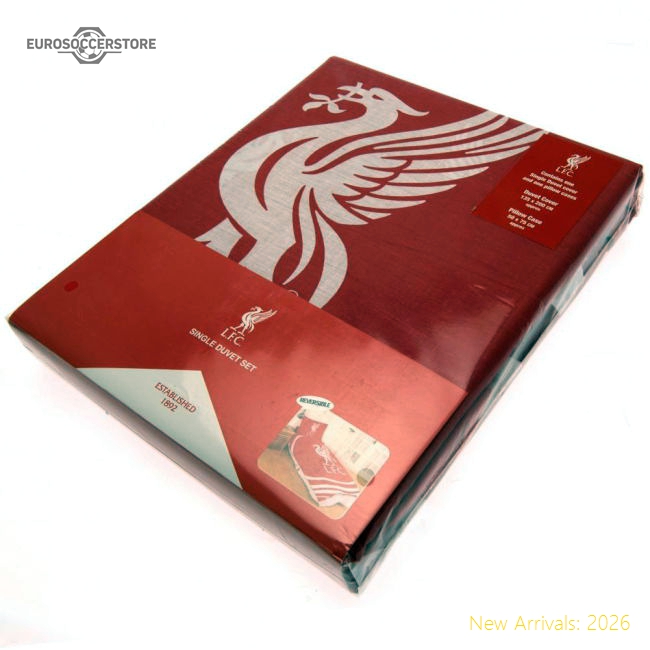 Liverpool FC Pulse Single Duvet Set-Football Jersey Hub