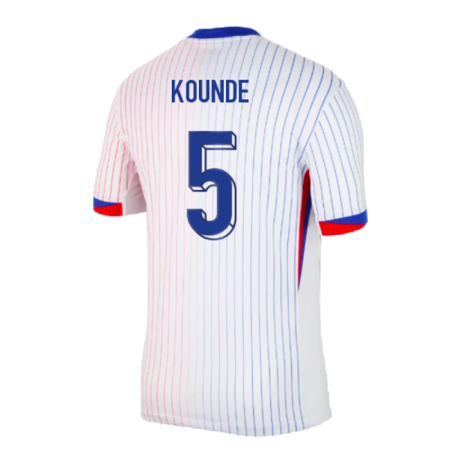 2024-2025 France Away Shirt (Kounde 5)-Football Jersey Hub
