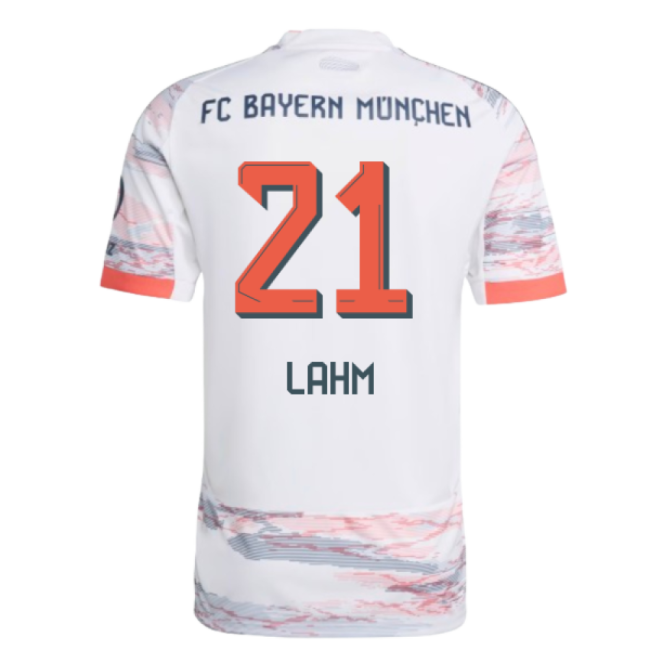 2025-2026 Bayern Munich Away Shirt (Lahm 21)-Football Jersey Hub