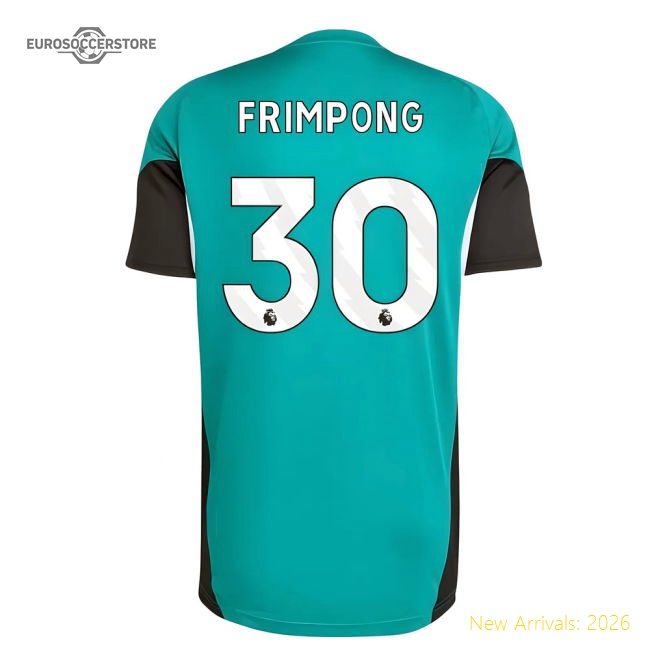 2025-2026 Liverpool EU Training Jersey (Green) (Frimpong 30)-Football Jersey Hub