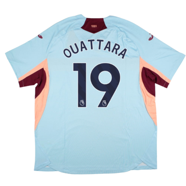 2025-2026 Brentford Third Shirt (Ouattara 19)-Football Jersey Hub