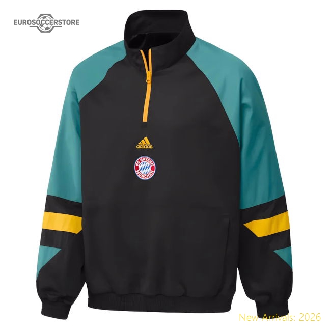 2022-2023 Bayern Munich Icon Top (Black)-Football Jersey Hub