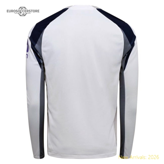 2025-2026 Tottenham Long Sleeve Home Shirt-Football Jersey Hub