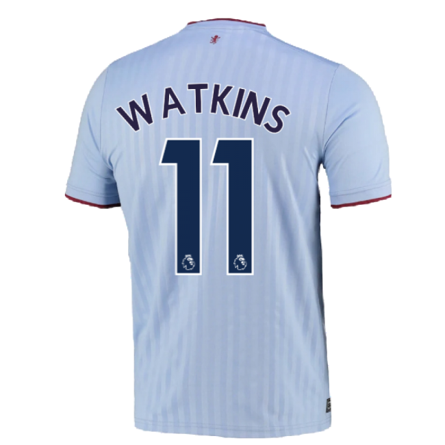2022-2023 Aston Villa Away Shirt (WATKINS 11)-Football Jersey Hub