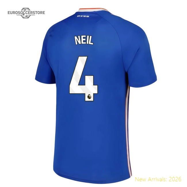 2025-2026 Sunderland Away Shirt (Neil 4)-Football Jersey Hub