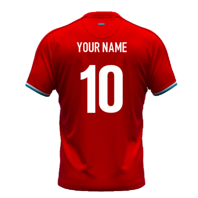 2024-2025 Luxembourg Home Shirt (Your Name)-Football Jersey Hub