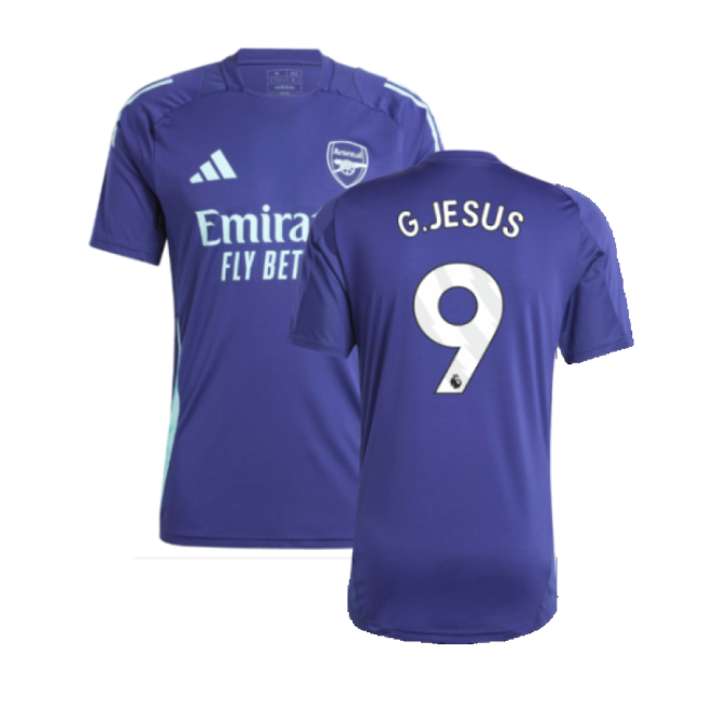 2024-2025 Arsenal Training Jersey (Night Sky) (G.Jesus 9)-Football Jersey Hub