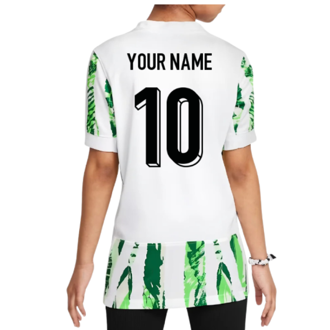 2025-2026 Nigeria Womens Team Away Shirt (Kids) (Your Name)-Football Jersey Hub