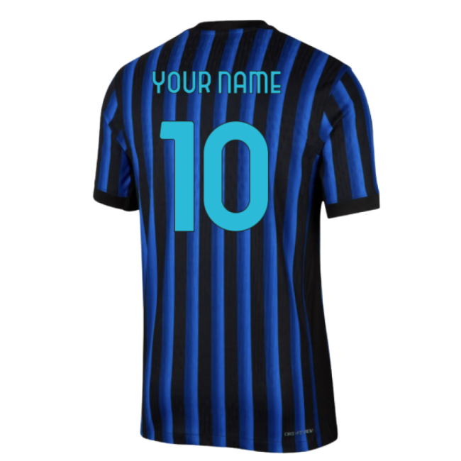 2025-2026 Inter Milan Home Authentic Dri-Fit ADV Shirt (Your Name)-Football Jersey Hub