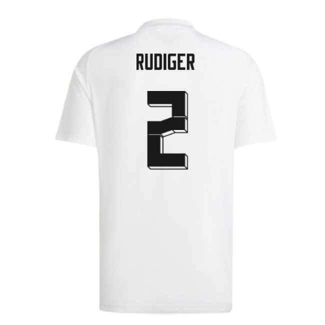 2024-2025 Germany Home Fan Shirt (Rudiger 2)-Football Jersey Hub
