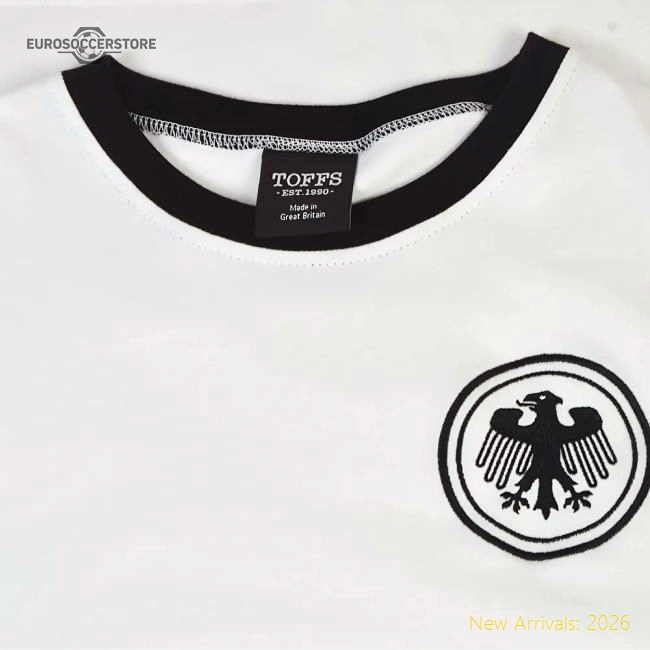 Germany T-Shirt - White-Football Jersey Hub