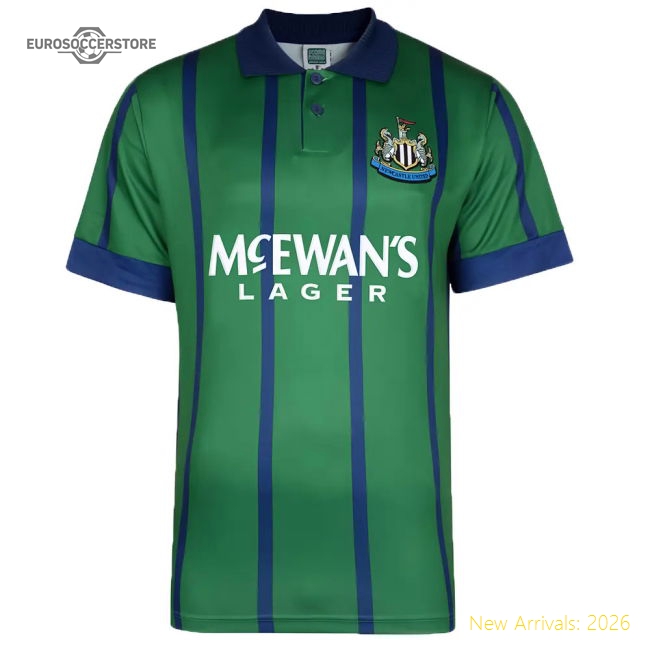 Score Draw Newcastle United 1995 Away Retro Football Shirt-Football Jersey Hub