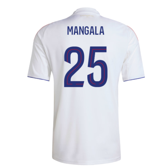 2025-2026 Olympique Lyon Home Shirt (Mangala 25)-Football Jersey Hub