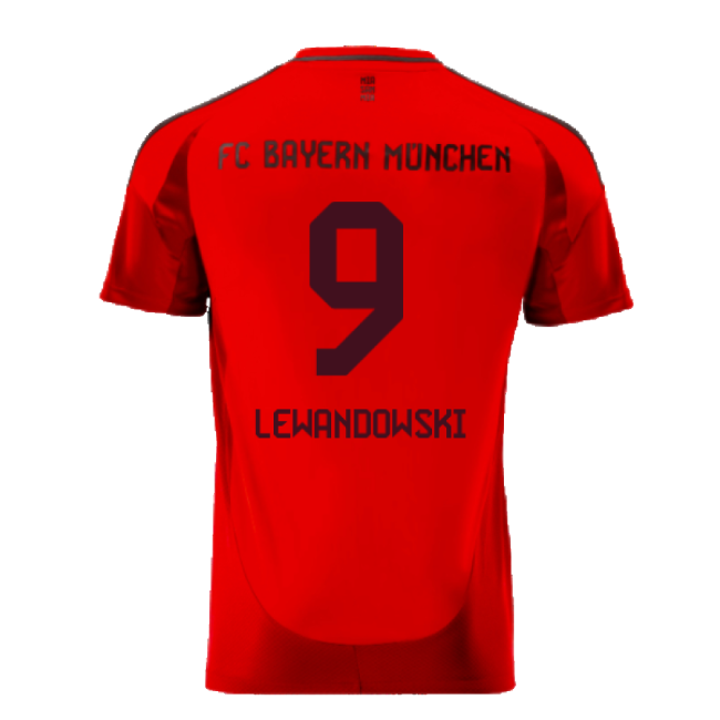 2024-2025 Bayern Munich Home Shirt (Lewandowski 9)-Football Jersey Hub