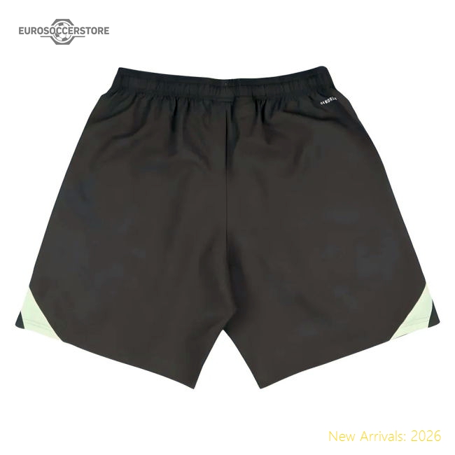 2025-2026 Real Madrid Downtime Shorts (Utility Grey)-Football Jersey Hub