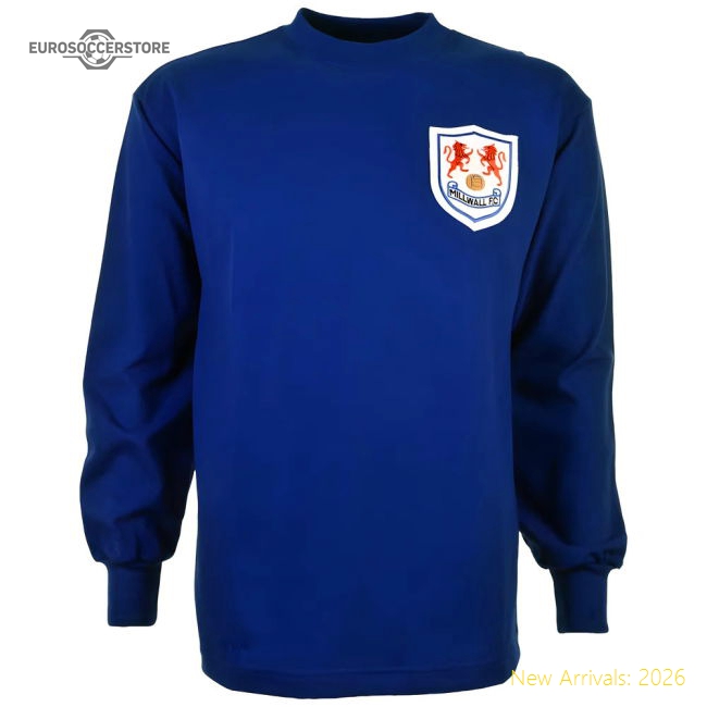 Millwall 1960s Retro Football Shirt-Football Jersey Hub