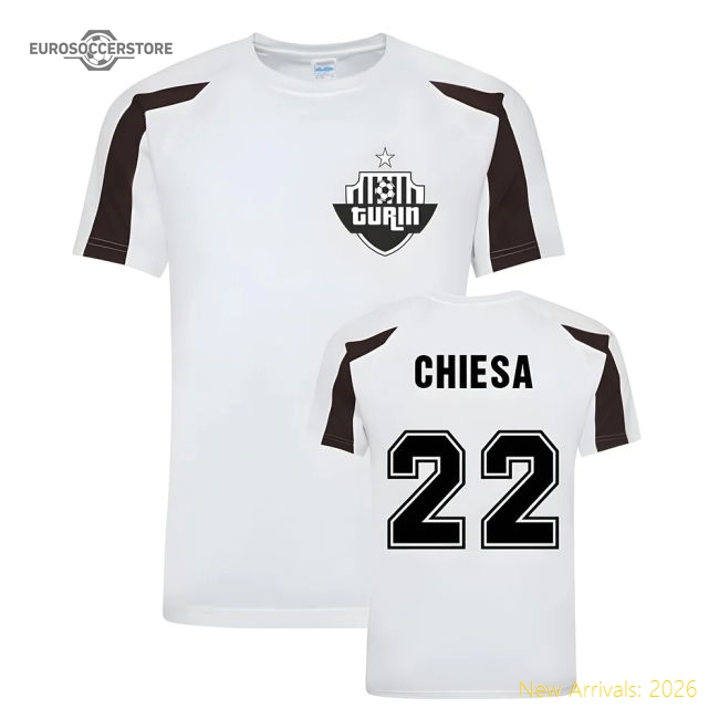 Federico Chiesa Juventus Sports Training Jersey (White)-Football Jersey Hub