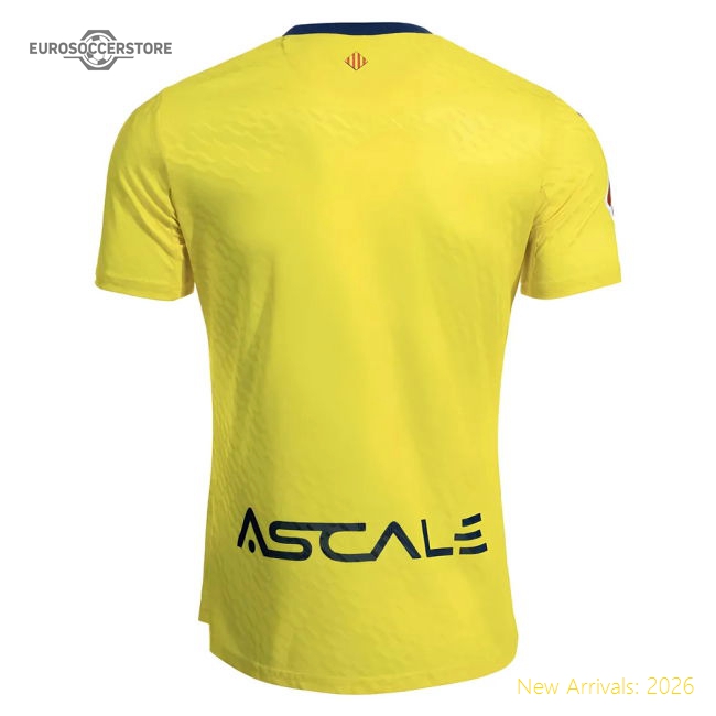 2025-2026 Villarreal Home Shirt-Football Jersey Hub