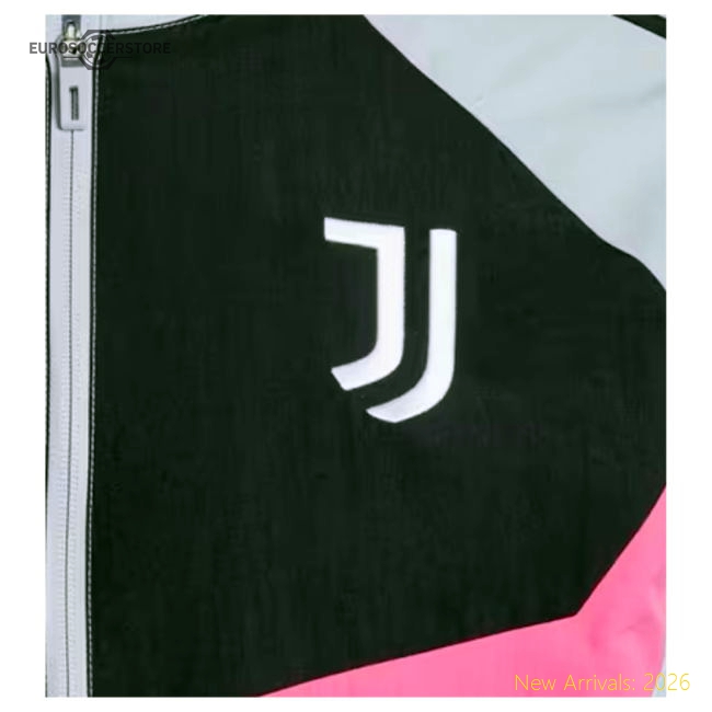 2024 Juventus Woven Track Top (Grey)-Football Jersey Hub
