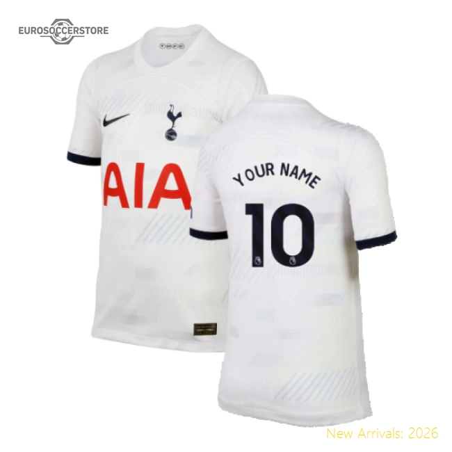 2023-2024 Tottenham Home Shirt (Kids) (Your Name)-Football Jersey Hub