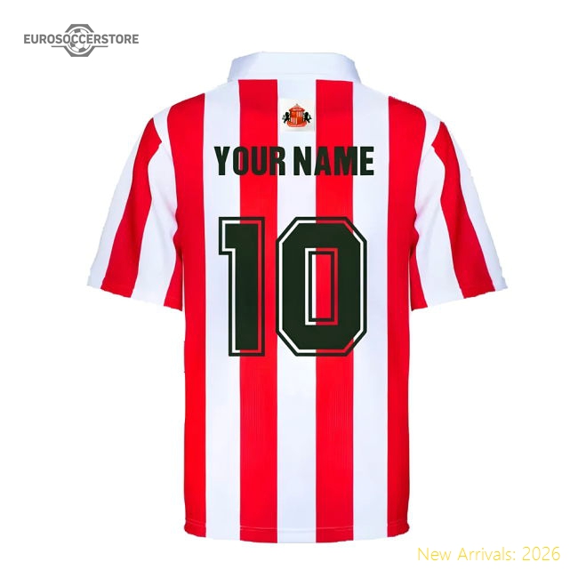 Sunderland 1999 Home Retro Shirt (Your Name)-Football Jersey Hub
