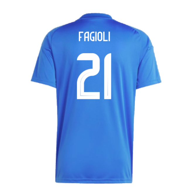 2024-2025 Italy Home Fan Jersey (FAGIOLI 21)-Football Jersey Hub